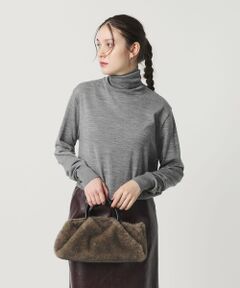 BEAUTY&YOUTH UNITED ARROWS / ビューティー&ユース ユナイテッドアローズ ニット・セーター | ウールポリエステル ハイゲージタートルネックニット ウォッシャブル