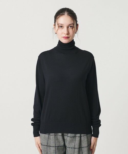 BEAUTY&YOUTH UNITED ARROWS / ビューティー&ユース ユナイテッドアローズ ニット・セーター | ウールポリエステル ハイゲージタートルネックニット ウォッシャブル | 詳細22