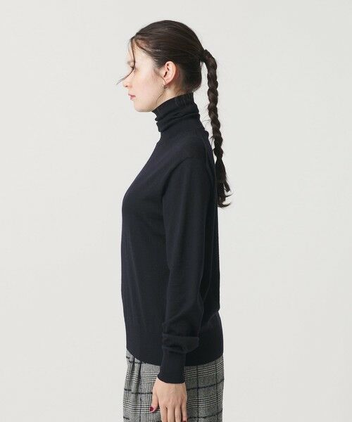 BEAUTY&YOUTH UNITED ARROWS / ビューティー&ユース ユナイテッドアローズ ニット・セーター | ウールポリエステル ハイゲージタートルネックニット ウォッシャブル | 詳細23