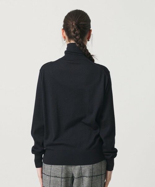 BEAUTY&YOUTH UNITED ARROWS / ビューティー&ユース ユナイテッドアローズ ニット・セーター | ウールポリエステル ハイゲージタートルネックニット ウォッシャブル | 詳細24