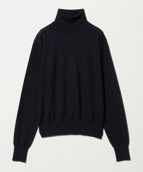 BEAUTY&YOUTH UNITED ARROWS / ビューティー&ユース ユナイテッドアローズ ニット・セーター | ウールポリエステル ハイゲージタートルネックニット ウォッシャブル | 詳細25