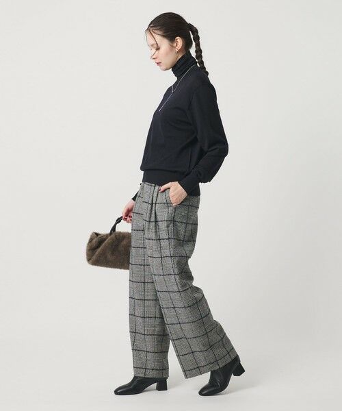 BEAUTY&YOUTH UNITED ARROWS / ビューティー&ユース ユナイテッドアローズ ニット・セーター | ウールポリエステル ハイゲージタートルネックニット ウォッシャブル | 詳細20