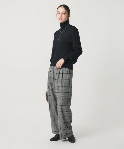 BEAUTY&YOUTH UNITED ARROWS / ビューティー&ユース ユナイテッドアローズ ニット・セーター | ウールポリエステル ハイゲージタートルネックニット ウォッシャブル | 詳細21