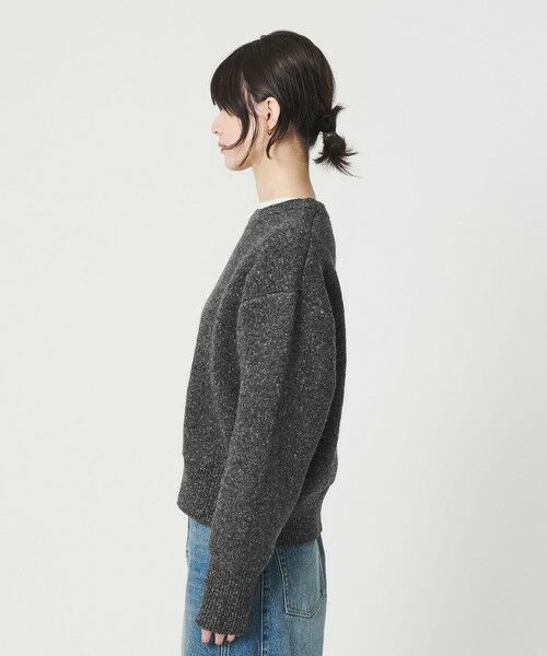 BEAUTY&YOUTH UNITED ARROWS / ビューティー&ユース ユナイテッドアローズ ニット・セーター | ウールブレンド シルクネップ ニットプルオーバー | 詳細5