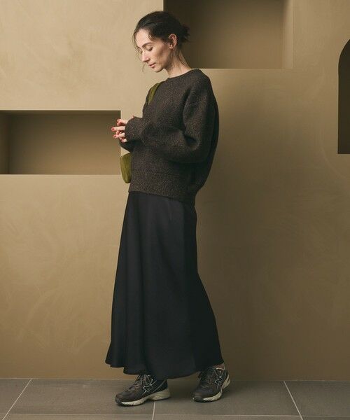 BEAUTY&YOUTH UNITED ARROWS / ビューティー&ユース ユナイテッドアローズ ニット・セーター | ウールブレンド シルクネップ ニットプルオーバー | 詳細20