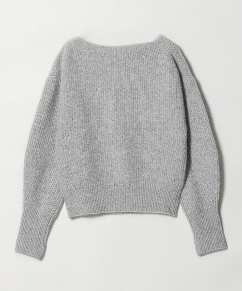 BEAUTY&YOUTH UNITED ARROWS / ビューティー&ユース ユナイテッドアローズ ニット・セーター | フォックスブレンド ボリュームスリーブ ボートネックニットプルオーバー | 詳細8