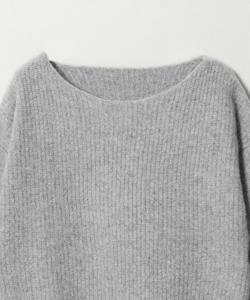 BEAUTY&YOUTH UNITED ARROWS / ビューティー&ユース ユナイテッドアローズ ニット・セーター | フォックスブレンド ボリュームスリーブ ボートネックニットプルオーバー | 詳細9