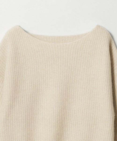 BEAUTY&YOUTH UNITED ARROWS / ビューティー&ユース ユナイテッドアローズ ニット・セーター | フォックスブレンド ボリュームスリーブ ボートネックニットプルオーバー | 詳細17