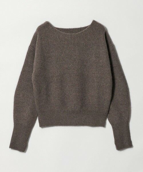 BEAUTY&YOUTH UNITED ARROWS / ビューティー&ユース ユナイテッドアローズ ニット・セーター | フォックスブレンド ボリュームスリーブ ボートネックニットプルオーバー | 詳細23