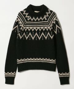 BEAUTY&YOUTH UNITED ARROWS / ビューティー&ユース ユナイテッドアローズ ニット・セーター | ＜The New Society＞ジャガードニットプルオーバー
