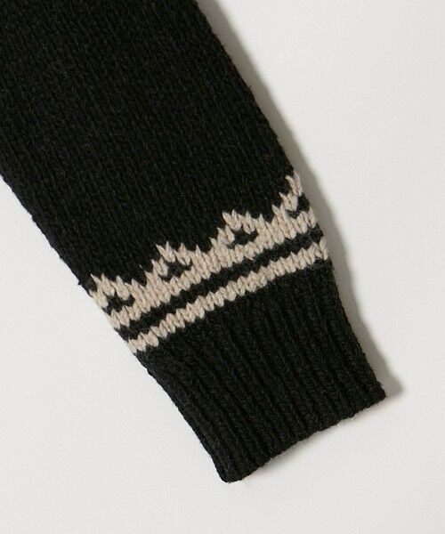 BEAUTY&YOUTH UNITED ARROWS / ビューティー&ユース ユナイテッドアローズ ニット・セーター | ＜The New Society＞ジャガードニットプルオーバー | 詳細3