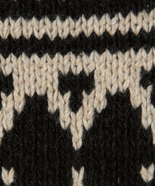 BEAUTY&YOUTH UNITED ARROWS / ビューティー&ユース ユナイテッドアローズ ニット・セーター | ＜The New Society＞ジャガードニットプルオーバー | 詳細4