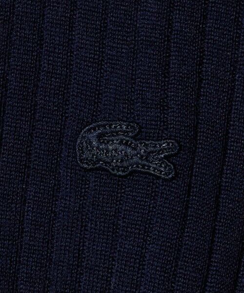 BEAUTY&YOUTH UNITED ARROWS / ビューティー&ユース ユナイテッドアローズ ニット・セーター | ＜LACOSTE＞ポロカラーニットプルオーバー | 詳細11