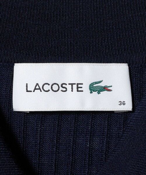 BEAUTY&YOUTH UNITED ARROWS / ビューティー&ユース ユナイテッドアローズ ニット・セーター | ＜LACOSTE＞ポロカラーニットプルオーバー | 詳細13