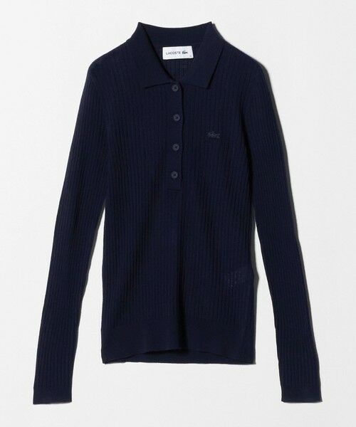 BEAUTY&YOUTH UNITED ARROWS / ビューティー&ユース ユナイテッドアローズ ニット・セーター | ＜LACOSTE＞ポロカラーニットプルオーバー | 詳細7