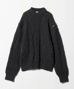 BEAUTY&YOUTH UNITED ARROWS / ビューティー&ユース ユナイテッドアローズ ニット・セーター | ＜NEPLA.＞ジップ ニットプルオーバー