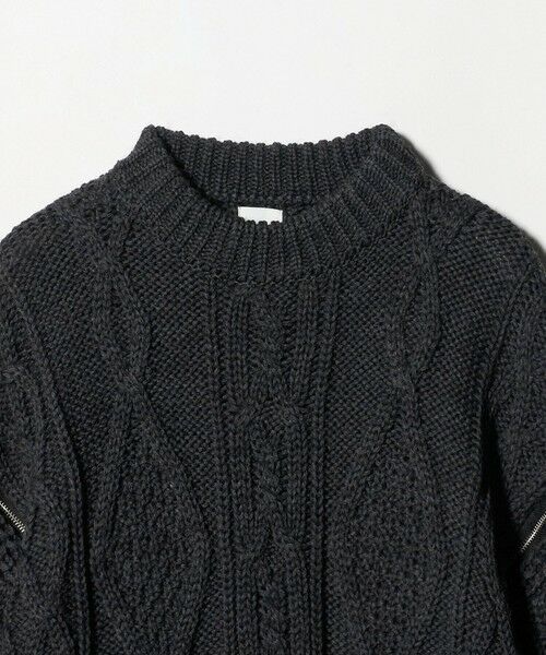 BEAUTY&YOUTH UNITED ARROWS / ビューティー&ユース ユナイテッドアローズ ニット・セーター | ＜NEPLA.＞ジップ ニットプルオーバー | 詳細2