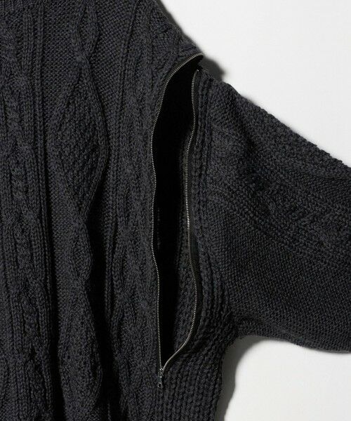 BEAUTY&YOUTH UNITED ARROWS / ビューティー&ユース ユナイテッドアローズ ニット・セーター | ＜NEPLA.＞ジップ ニットプルオーバー | 詳細4