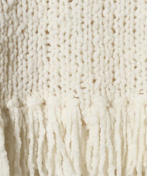 BEAUTY&YOUTH UNITED ARROWS / ビューティー&ユース ユナイテッドアローズ ニット・セーター | 【別注】＜IRONING＞フリンジ ニットプルオーバー | 詳細11