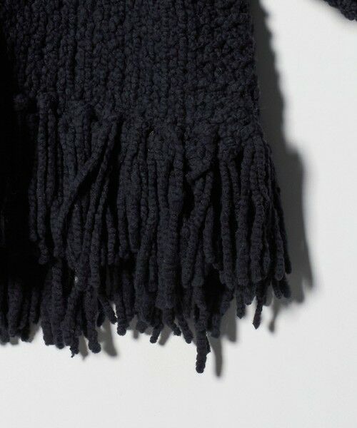 BEAUTY&YOUTH UNITED ARROWS / ビューティー&ユース ユナイテッドアローズ ニット・セーター | 【別注】＜IRONING＞フリンジ ニットプルオーバー | 詳細20