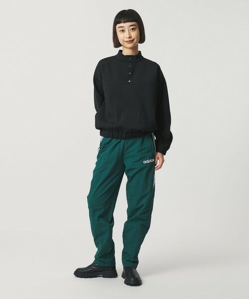 BEAUTY&YOUTH UNITED ARROWS / ビューティー&ユース ユナイテッドアローズ ニット・セーター | 【WEB限定】ポリエステル スナップスタンドプルオーバー | 詳細3