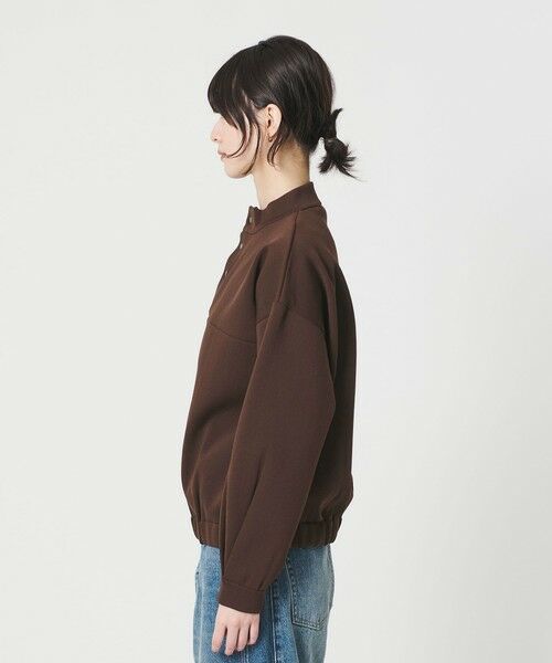 BEAUTY&YOUTH UNITED ARROWS / ビューティー&ユース ユナイテッドアローズ ニット・セーター | 【WEB限定】ポリエステル スナップスタンドプルオーバー | 詳細19