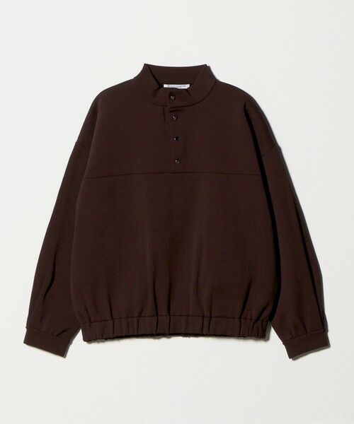 BEAUTY&YOUTH UNITED ARROWS / ビューティー&ユース ユナイテッドアローズ ニット・セーター | 【WEB限定】ポリエステル スナップスタンドプルオーバー | 詳細21