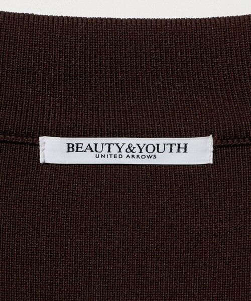 BEAUTY&YOUTH UNITED ARROWS / ビューティー&ユース ユナイテッドアローズ ニット・セーター | 【WEB限定】ポリエステル スナップスタンドプルオーバー | 詳細28