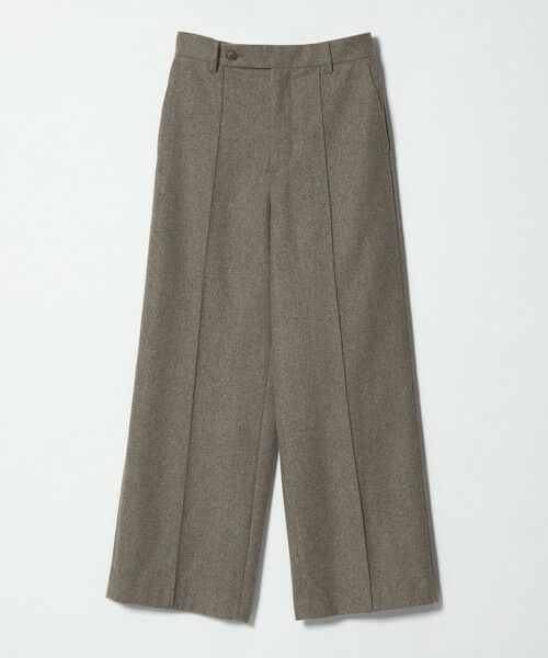 BEAUTY&YOUTH UNITED ARROWS / ビューティー&ユース ユナイテッドアローズ スラックス・ドレスパンツ | 毛ポリエステル フランネルパンツ | 詳細4