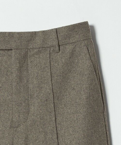 BEAUTY&YOUTH UNITED ARROWS / ビューティー&ユース ユナイテッドアローズ スラックス・ドレスパンツ | 毛ポリエステル フランネルパンツ | 詳細6