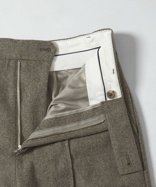 BEAUTY&YOUTH UNITED ARROWS / ビューティー&ユース ユナイテッドアローズ スラックス・ドレスパンツ | 毛ポリエステル フランネルパンツ | 詳細10