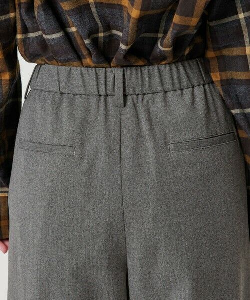 BEAUTY&YOUTH UNITED ARROWS / ビューティー&ユース ユナイテッドアローズ その他パンツ | 毛ポリエステルレーヨンブレンド ワイドタックパンツ | 詳細23