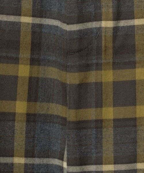 BEAUTY&YOUTH UNITED ARROWS / ビューティー&ユース ユナイテッドアローズ その他パンツ | コットンフランネルチェック バックゴムワイドパンツ | 詳細11