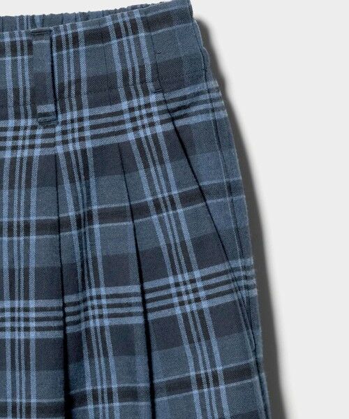 BEAUTY&YOUTH UNITED ARROWS / ビューティー&ユース ユナイテッドアローズ その他パンツ | コットンフランネルチェック バックゴムワイドパンツ | 詳細22