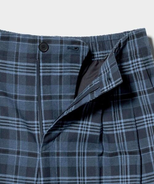 BEAUTY&YOUTH UNITED ARROWS / ビューティー&ユース ユナイテッドアローズ その他パンツ | コットンフランネルチェック バックゴムワイドパンツ | 詳細24