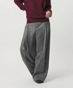 BEAUTY&YOUTH UNITED ARROWS / ビューティー&ユース ユナイテッドアローズ その他パンツ | 毛ブレンド ハイウエスト タックワイドパンツ