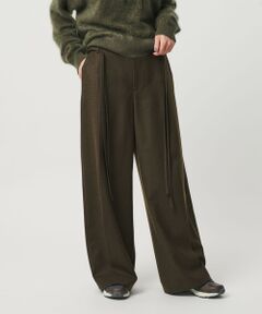 BEAUTY&YOUTH UNITED ARROWS / ビューティー&ユース ユナイテッドアローズ その他パンツ | 毛ブレンド ハイウエスト タックワイドパンツ