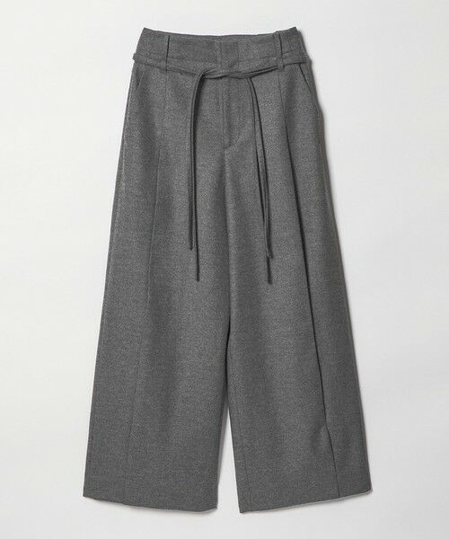 BEAUTY&YOUTH UNITED ARROWS / ビューティー&ユース ユナイテッドアローズ その他パンツ | 毛ブレンド ハイウエスト タックワイドパンツ | 詳細5