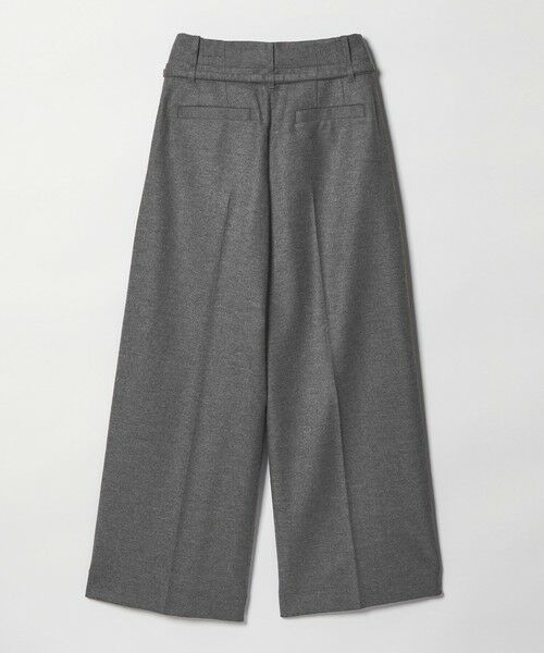 BEAUTY&YOUTH UNITED ARROWS / ビューティー&ユース ユナイテッドアローズ その他パンツ | 毛ブレンド ハイウエスト タックワイドパンツ | 詳細6