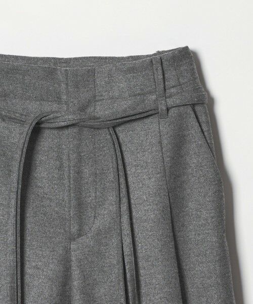 BEAUTY&YOUTH UNITED ARROWS / ビューティー&ユース ユナイテッドアローズ その他パンツ | 毛ブレンド ハイウエスト タックワイドパンツ | 詳細7