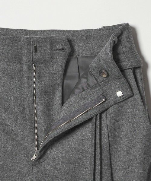 BEAUTY&YOUTH UNITED ARROWS / ビューティー&ユース ユナイテッドアローズ その他パンツ | 毛ブレンド ハイウエスト タックワイドパンツ | 詳細8