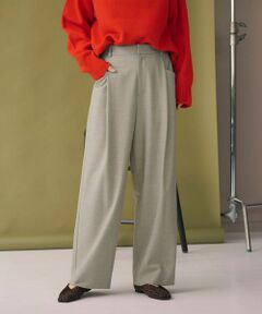 BEAUTY&YOUTH UNITED ARROWS / ビューティー&ユース ユナイテッドアローズ その他パンツ | ウールブレンド ツイルバックゴムパンツ ウォッシャブル