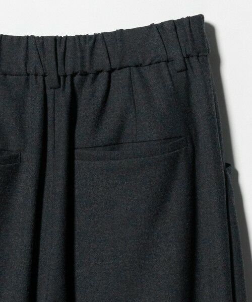 BEAUTY&YOUTH UNITED ARROWS / ビューティー&ユース ユナイテッドアローズ その他パンツ | ウールブレンド ツイルバックゴムパンツ ウォッシャブル | 詳細12