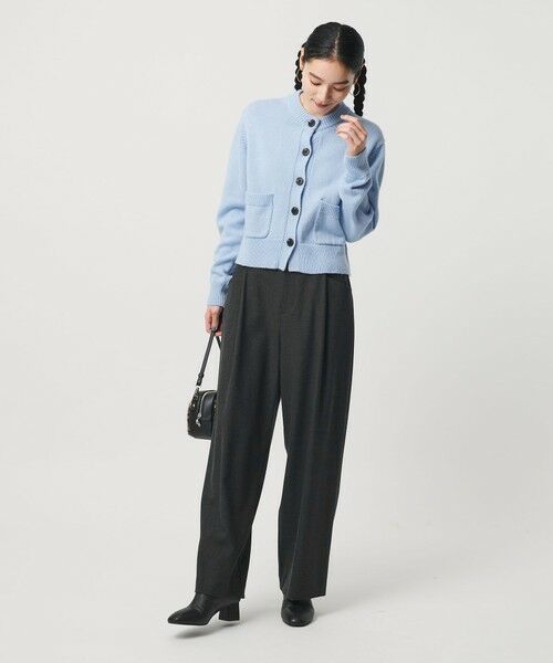 BEAUTY&YOUTH UNITED ARROWS / ビューティー&ユース ユナイテッドアローズ その他パンツ | ウールブレンド ツイルバックゴムパンツ ウォッシャブル | 詳細7