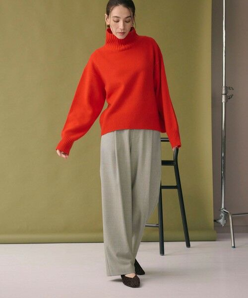 BEAUTY&YOUTH UNITED ARROWS / ビューティー&ユース ユナイテッドアローズ その他パンツ | ウールブレンド ツイルバックゴムパンツ ウォッシャブル | 詳細16