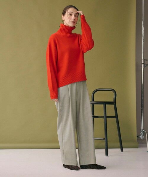 BEAUTY&YOUTH UNITED ARROWS / ビューティー&ユース ユナイテッドアローズ その他パンツ | ウールブレンド ツイルバックゴムパンツ ウォッシャブル | 詳細17