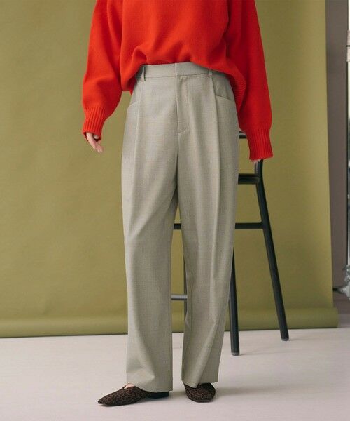 BEAUTY&YOUTH UNITED ARROWS / ビューティー&ユース ユナイテッドアローズ その他パンツ | ウールブレンド ツイルバックゴムパンツ ウォッシャブル | 詳細14