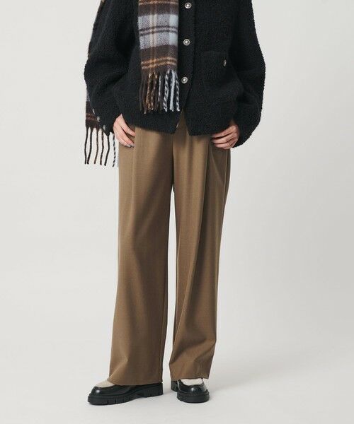 BEAUTY&YOUTH UNITED ARROWS / ビューティー&ユース ユナイテッドアローズ その他パンツ | ウールブレンド ツイルバックゴムパンツ ウォッシャブル | 詳細21