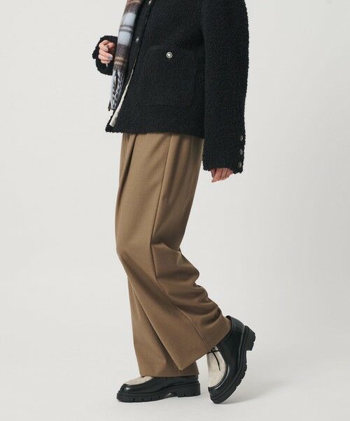 BEAUTY&YOUTH UNITED ARROWS / ビューティー&ユース ユナイテッドアローズ その他パンツ | ウールブレンド ツイルバックゴムパンツ ウォッシャブル | 詳細22