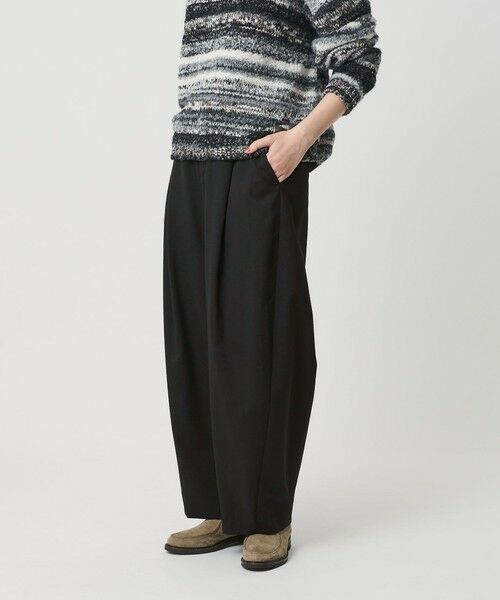 BEAUTY&YOUTH UNITED ARROWS / ビューティー&ユース ユナイテッドアローズ その他パンツ | 毛ポリエステル カーブパンツ ウォッシャブル | 詳細1